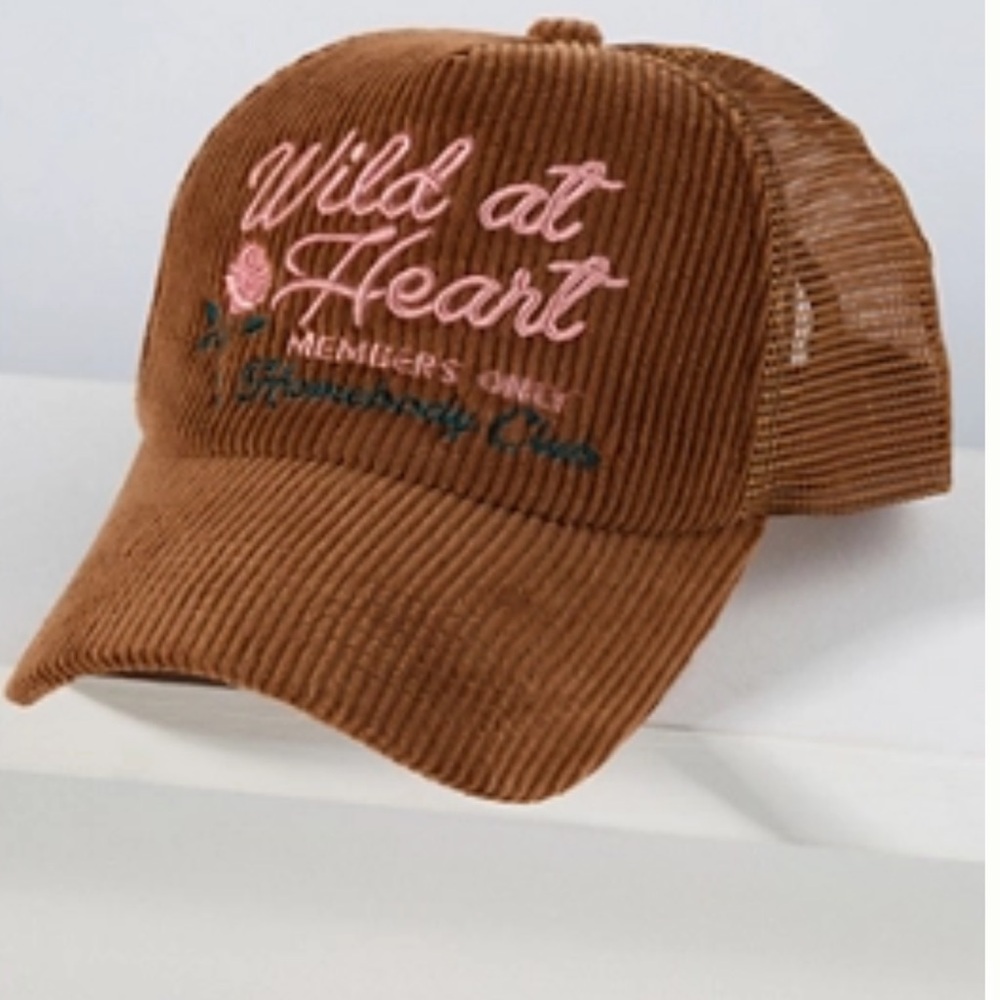 NWT Anthropologie Trucker Hat *Wild at Heart